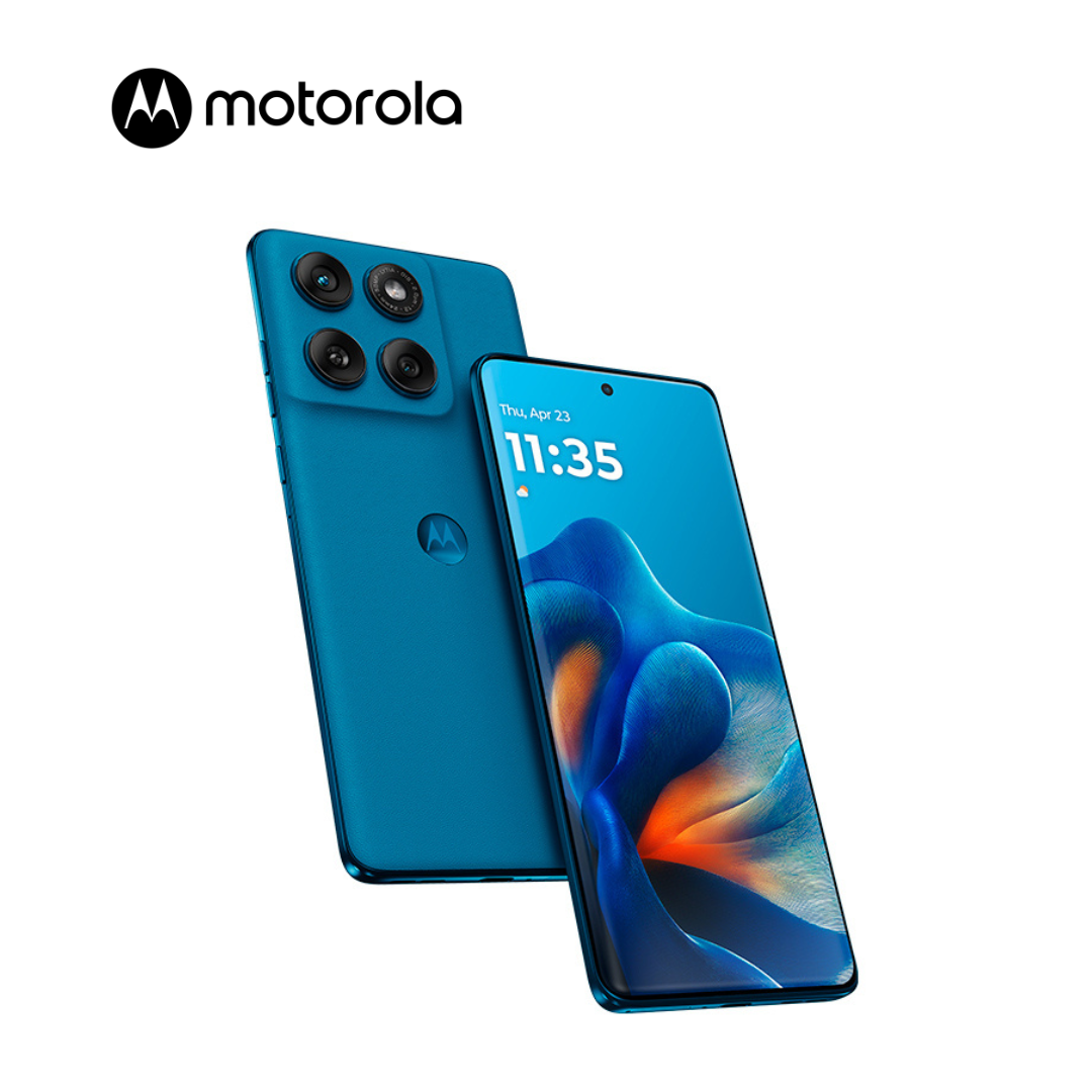 Smartphone Motorola EDGE 60 FUSION, Pantalla: 6.7" pOLED/Super HD/120Hz, Android 15, Azul